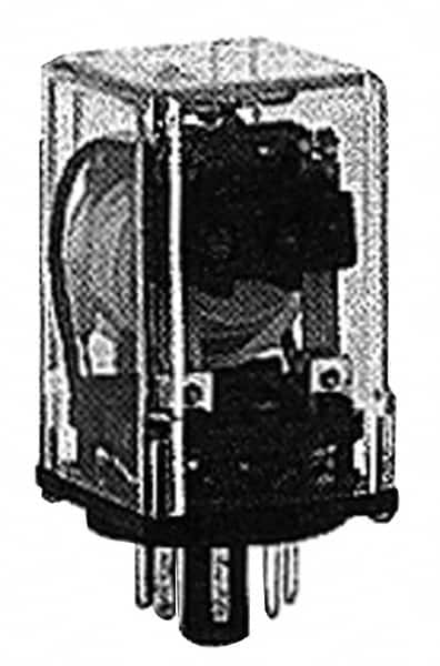 General Purpose Relays, Terminal Type: Plug-in , Contact Form: DPDT , Base Shape: Octal , Standards Met: CSA Certified MPN:9726D024