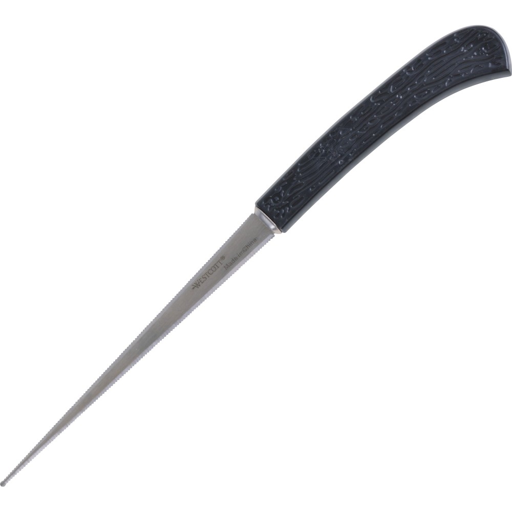 Westcott Stylish Letter Opener - Manual - Black (Min Order Qty 14) MPN:29380