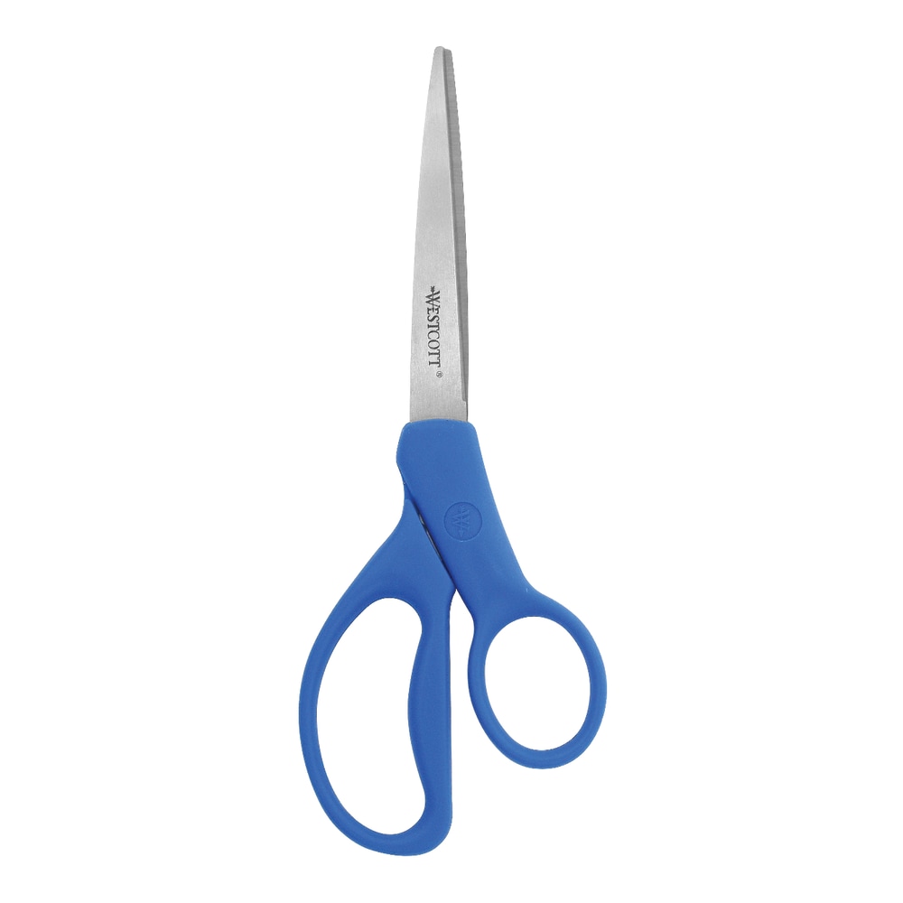 Westcott Preferred All-Purpose Scissors, 8in, Straight, Blue (Min Order Qty 5) MPN:15452