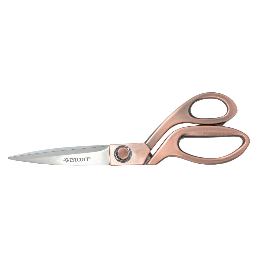 Westcott Vintage Scissors, 8in, Pointed, Copper (Min Order Qty 4) MPN:16459