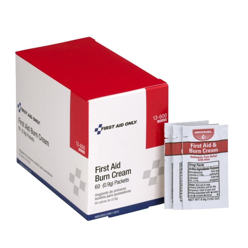 Acme United Single-Use Burn Ointment Packets, 3.2 Oz, Box Of 60 (Min Order Qty 4) MPN:90320