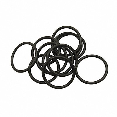 Faucet O-Ring Black Medium Hard PK10 MPN:0410-017-001