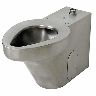 Prison Toilet SS Top Spud Floor Mount MPN:R2141-T-3