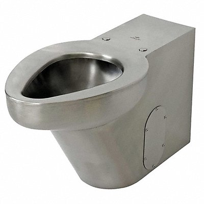 Prison Toilet SS Back Spud Floor Mount MPN:R2141-W-3