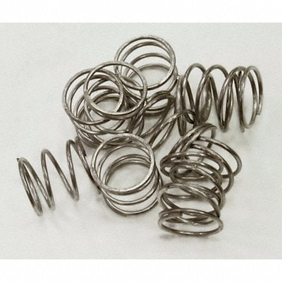 Plate Spring SS 3/8inHx1/4inDia PK10 MPN:2563-008-001