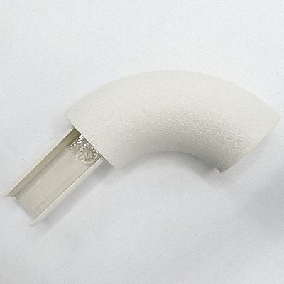 Right Handrail Return Mission White MPN:6CCAPR933N