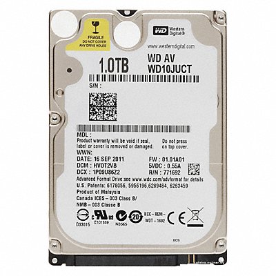 Hard Drive Metal 1TB For NVR MPN:PHDD-1200