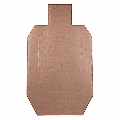 IDPA Target Cardboard PK25 MPN:IDPA-CB-25