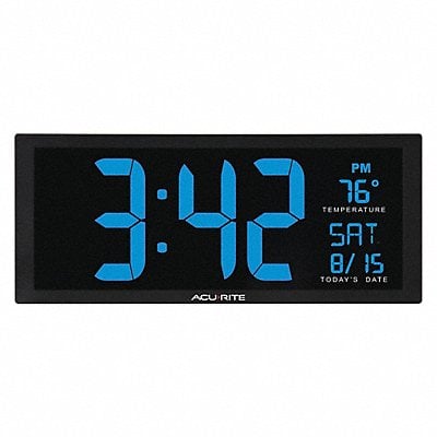 Clock Large Digital Indoor Temperatur MPN:75152M