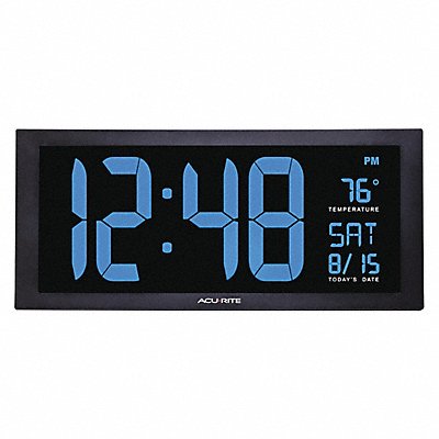 Clock Jumbo Calendar Digit Indoor Tem MPN:76100M