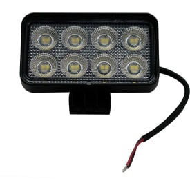 Race Sport Lighting IQ Rectangle Auxiliary LED Flood Beam Light with 8 LED 4-1/2