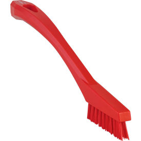 Vikan 44014 Detail Brush- Extra Stiff Red 44014