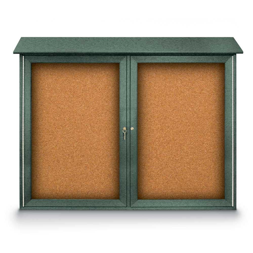 Enclosed Cork Bulletin Board: 45