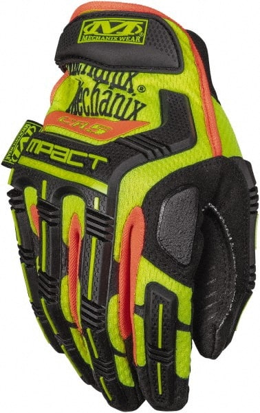 Cut & Abrasive-Resistant Gloves: Size L, ANSI Cut A5, Synthetic Leather MPN:SMP-C91-010