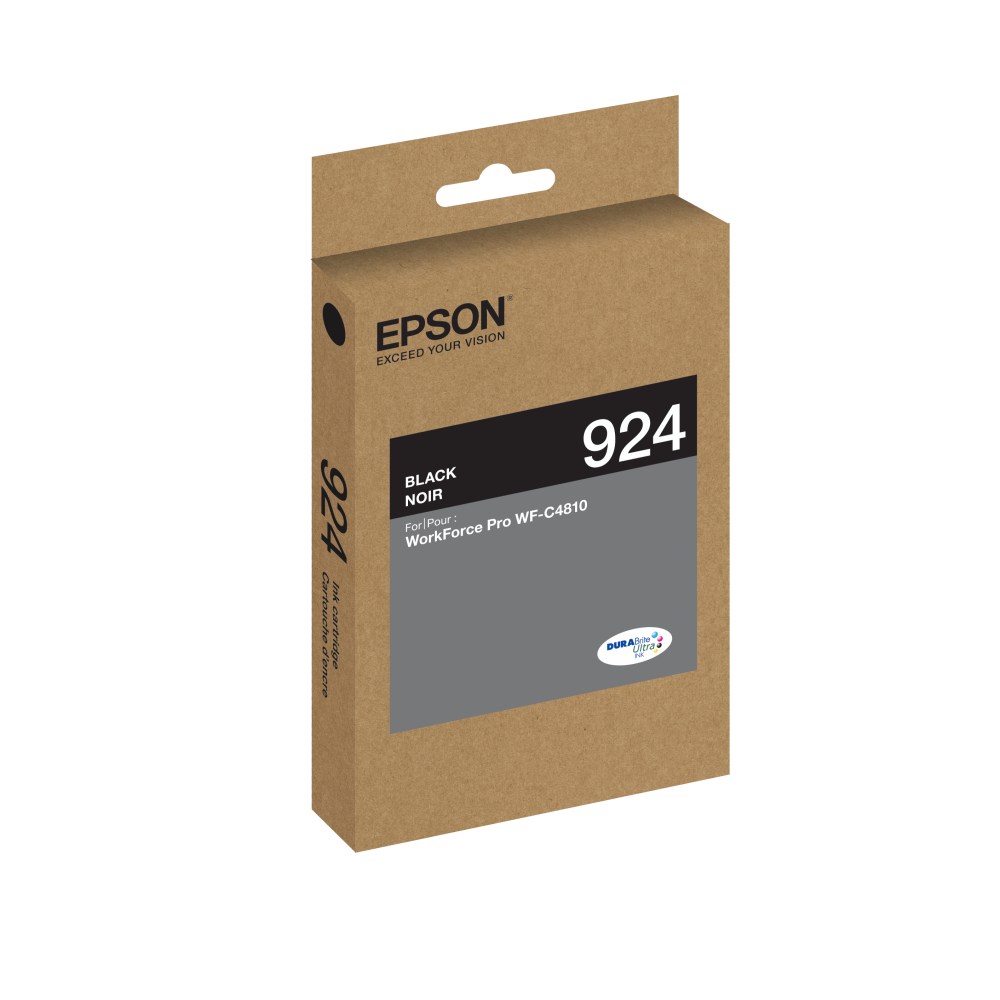 Epson T924 DURABrite Ultra Genuine Black Ink Cartridge, T924120 (Min Order Qty 3) MPN:T924120