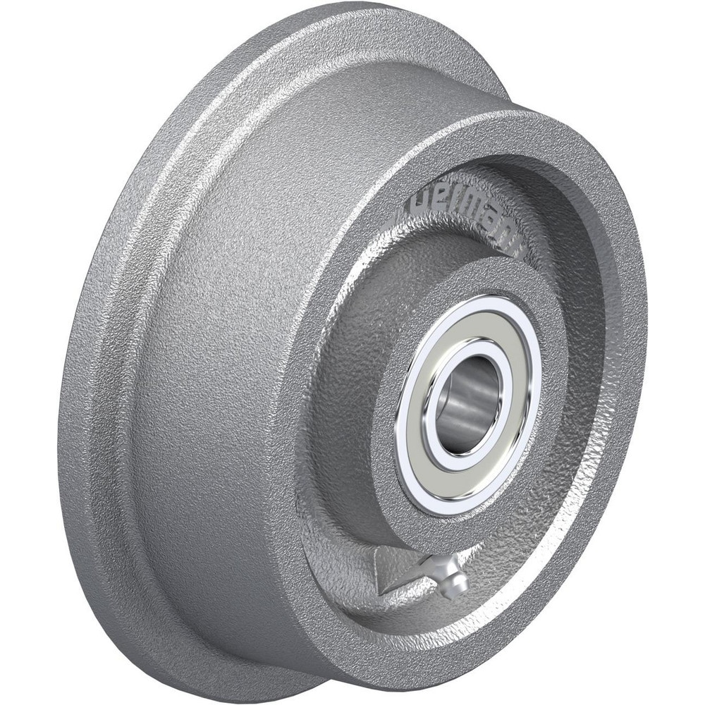 Caster Wheels, Wheel Type: Rigid, Swivel , Load Capacity: 1985 , Bearing Type: Ball , Wheel Core Material: Cast Iron , Wheel Material: Metal  MPN:008508