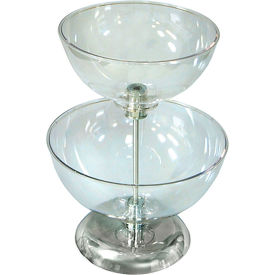 Approved 720204 Two-Tier Countertop Bowl Display 12