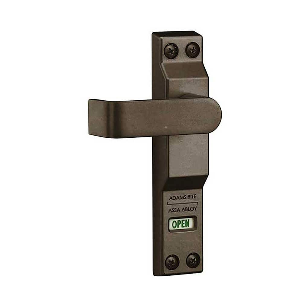 Deadbolts, Type: Deadlock Trim, Key Type: Keyless, Lock Type: Keyless, Mount Type: Surface, Material: Aluminum, Minimum Door Thickness: 1.75 in MPN:4550R-01-121