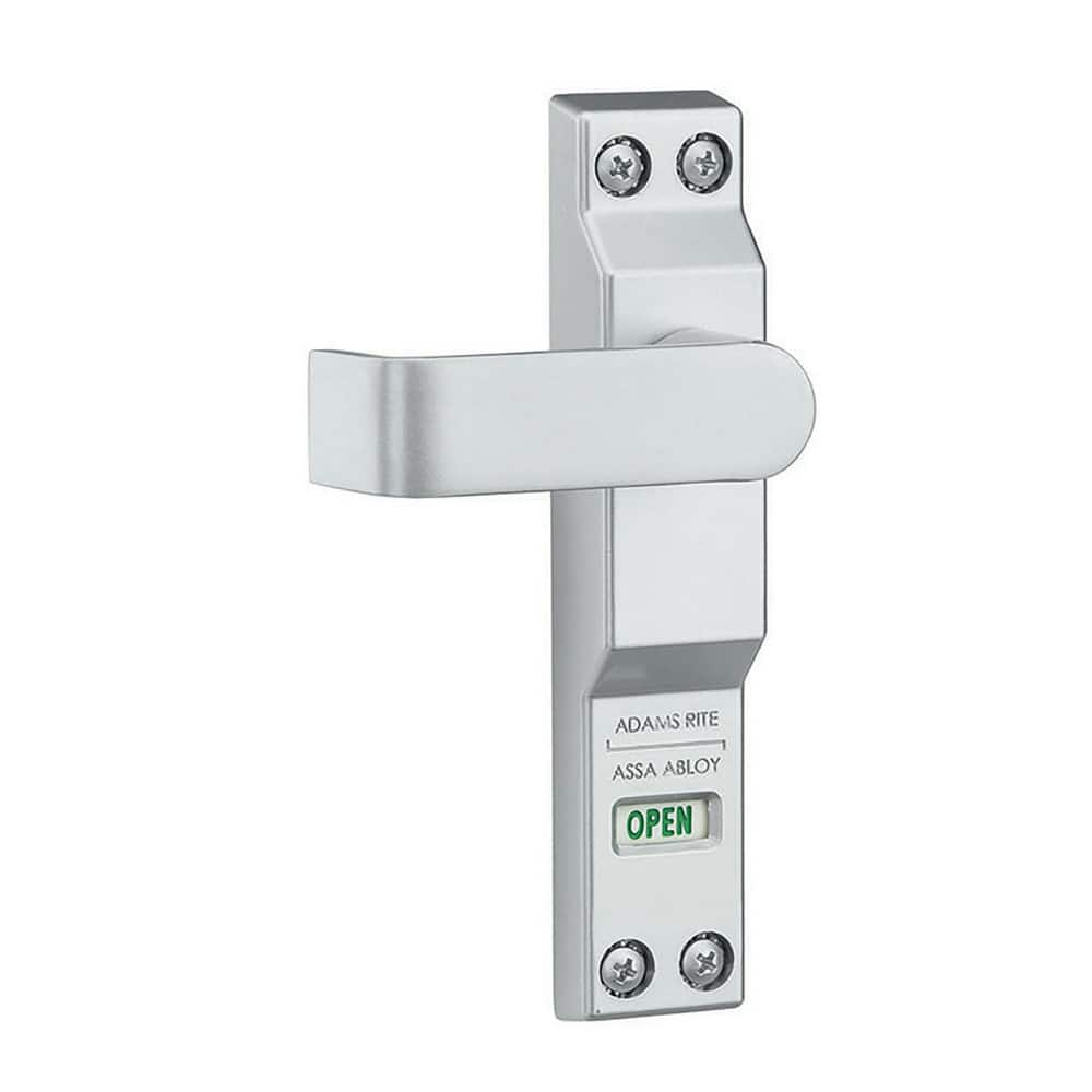 Deadbolts, Type: Deadlock Trim, Key Type: Keyless, Lock Type: Keyless, Mount Type: Surface, Material: Aluminum, Minimum Door Thickness: 1.75 in MPN:4550R-01-130