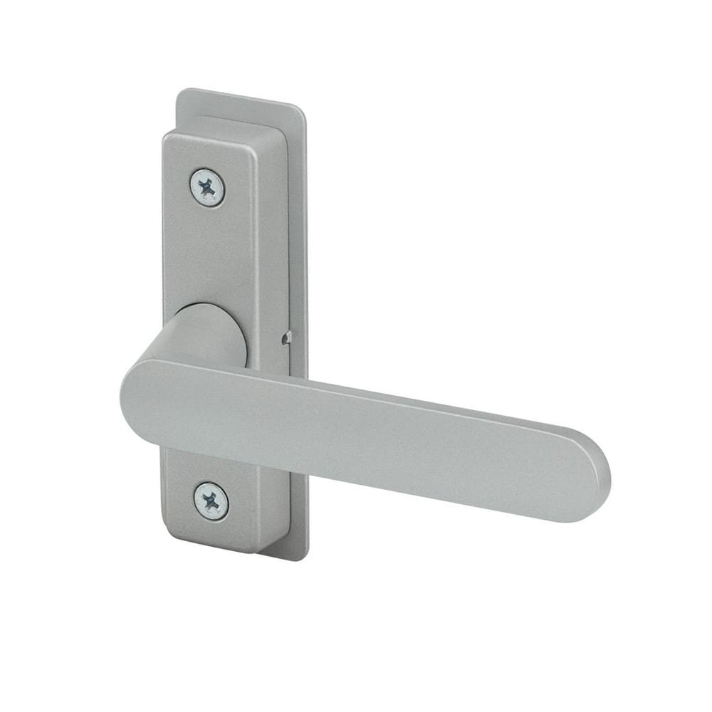 Deadbolts, Type: Deadlatch Trim, Key Type: Keyless, Lock Type: Keyless, Mount Type: Surface, Material: Aluminum, Minimum Door Thickness: 1.75 in MPN:4568-601-130