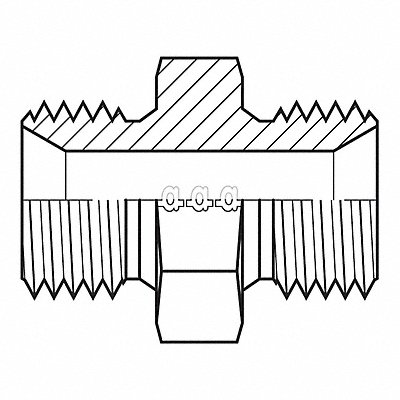 Hose Adapter 1/4 BSPP 1/8 BSPP MPN:9000-0402