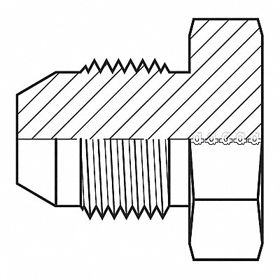 Hose Adapter 14 mm Metric MPN:9231-14