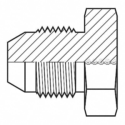 Hose Adapter 16 mm Metric MPN:9231-16