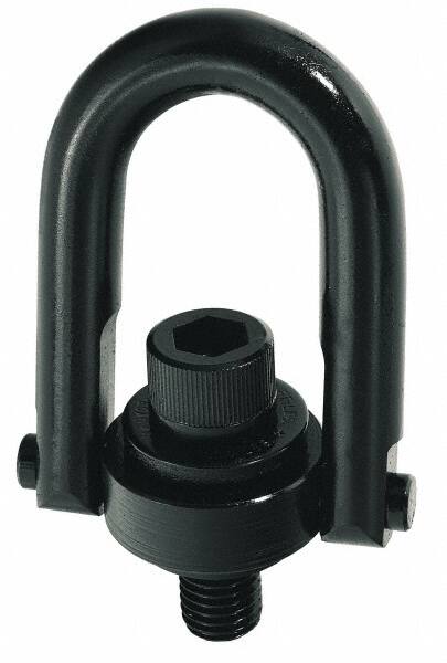 Safety Engineered Center Pull Hoist Ring: Screw-On, 51,000 lb Working Load Limit MPN:24064