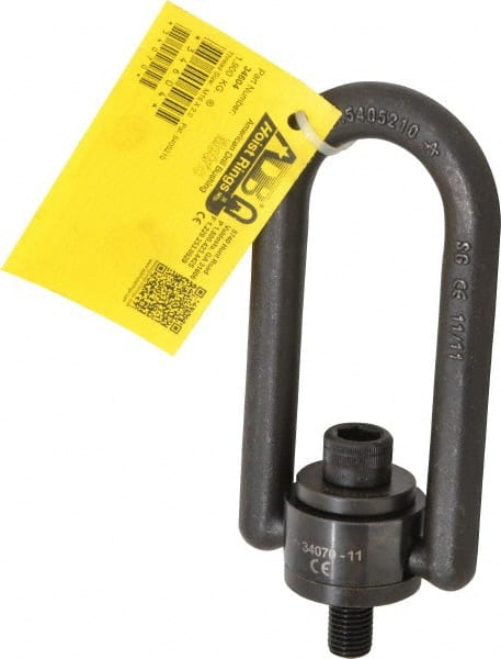 Center Pull Hoist Ring: Screw-On, 1,900 lb Working Load Limit MPN:34604