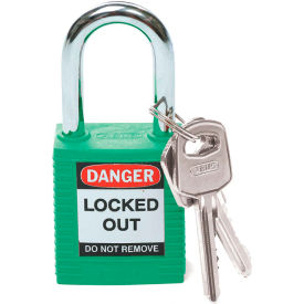Brady® 99564 Safety Lockout Padlock With Label 1-1/2