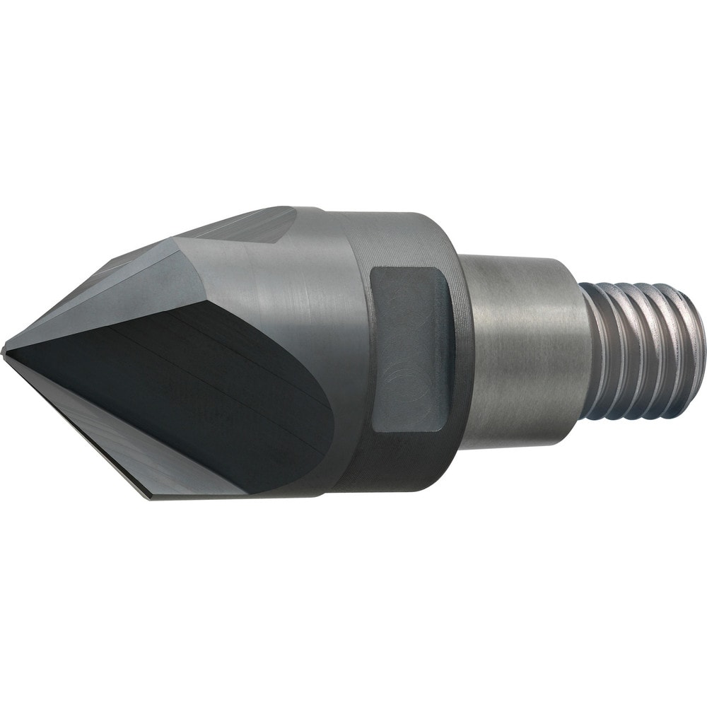 Corner Radius & Corner Chamfer End Mill Heads, Mill Diameter (mm): 19.05 , Mill Diameter (Inch): 3/4 , Chamfer Width (mm): 8.760  MPN:10528174