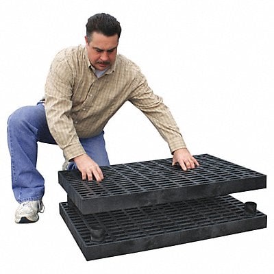 Work Pltform Base Unit Stackable Plastic MPN:A3636B