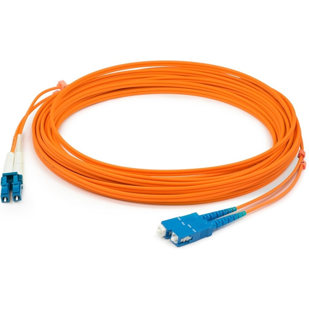 AddOn 1m LC to SC OM1 Orange Patch Cable - Patch cable - SC multi-mode (M) to LC multi-mode (M) - 1 m - fiber optic - duplex (Min Order Qty 5) MPN:ADD-SC-LC-1M6MMF