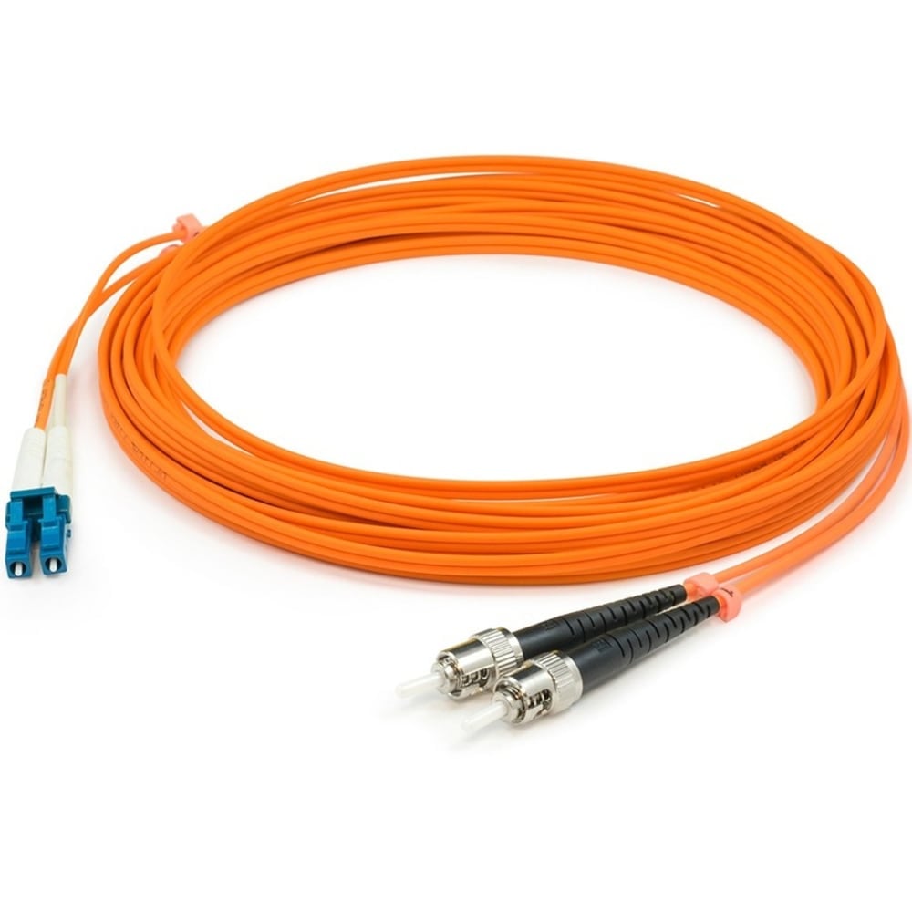 AddOn 4m LC to ST OM1 Orange Patch Cable - Patch cable - LC/UPC multi-mode (M) to ST/UPC multi-mode (M) - 4 m - fiber optic - duplex - 62.5 / 125 micron - OM1 - halogen-free - orange (Min Order Qty 3) MPN:ADD-ST-LC-4M6MMF