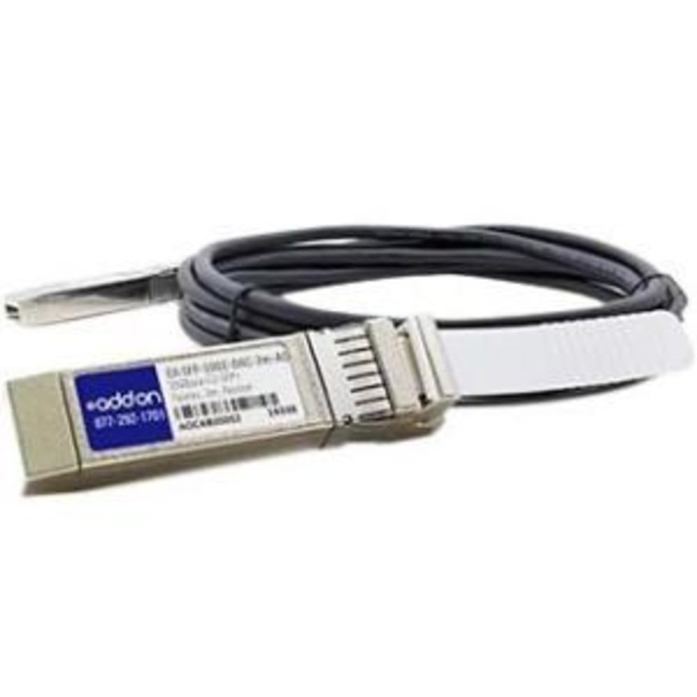 AddOn Juniper Networks EX-SFP-10GE-DAC-3M Compatible TAA Compliant 10GBase-CU SFP+ to SFP+ Direct Attach Cable (Passive Twinax, 3m) - 100% compatible and guaranteed to work MPN:EX-SFP-10GE-DAC-3MAO