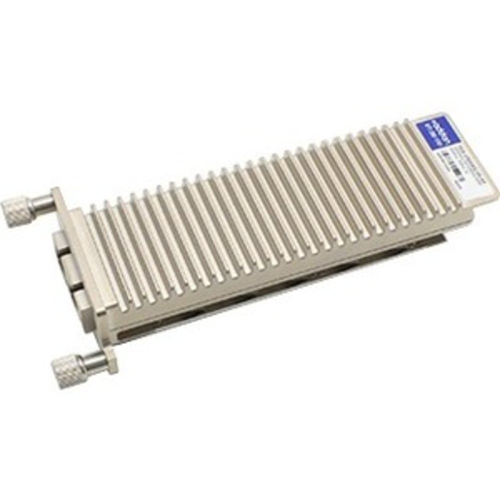 AddOn MSA Compliant 10GBase-SR XENPAK Transceiver - XENPAK transceiver module - 10 GigE - 10GBase-SR - SC multi-mode - up to 984 ft - 850 nm - for P/N: 3HE14834AA-C-AO MPN:XEN-10GBASE-SR-AO