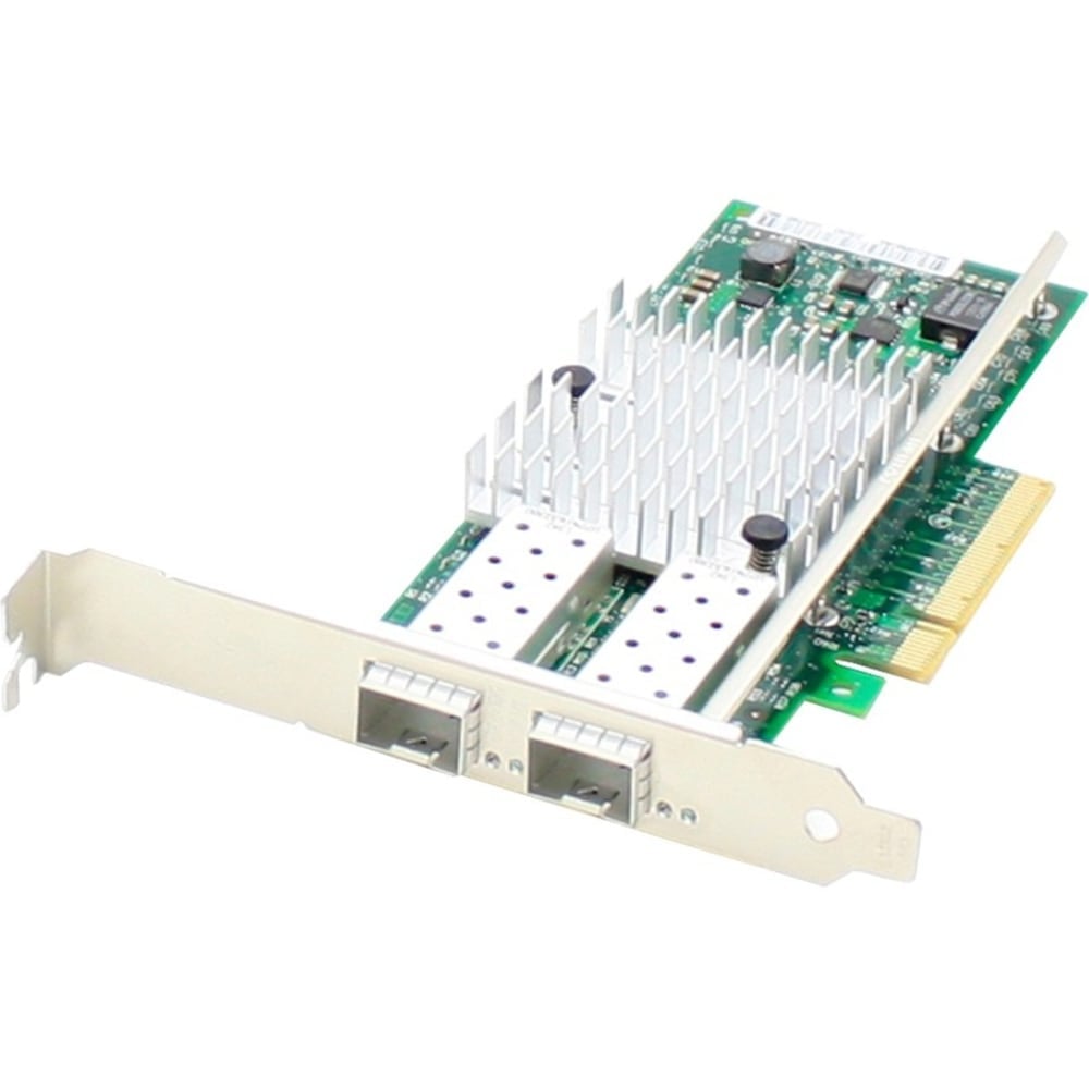 AddOn HP 468332-B21 Comparable 10Gbs Dual Open SFP+ Port Network Interface Card with PXE boot - 100% compatible and guaranteed to work MPN:468332-B21-AO