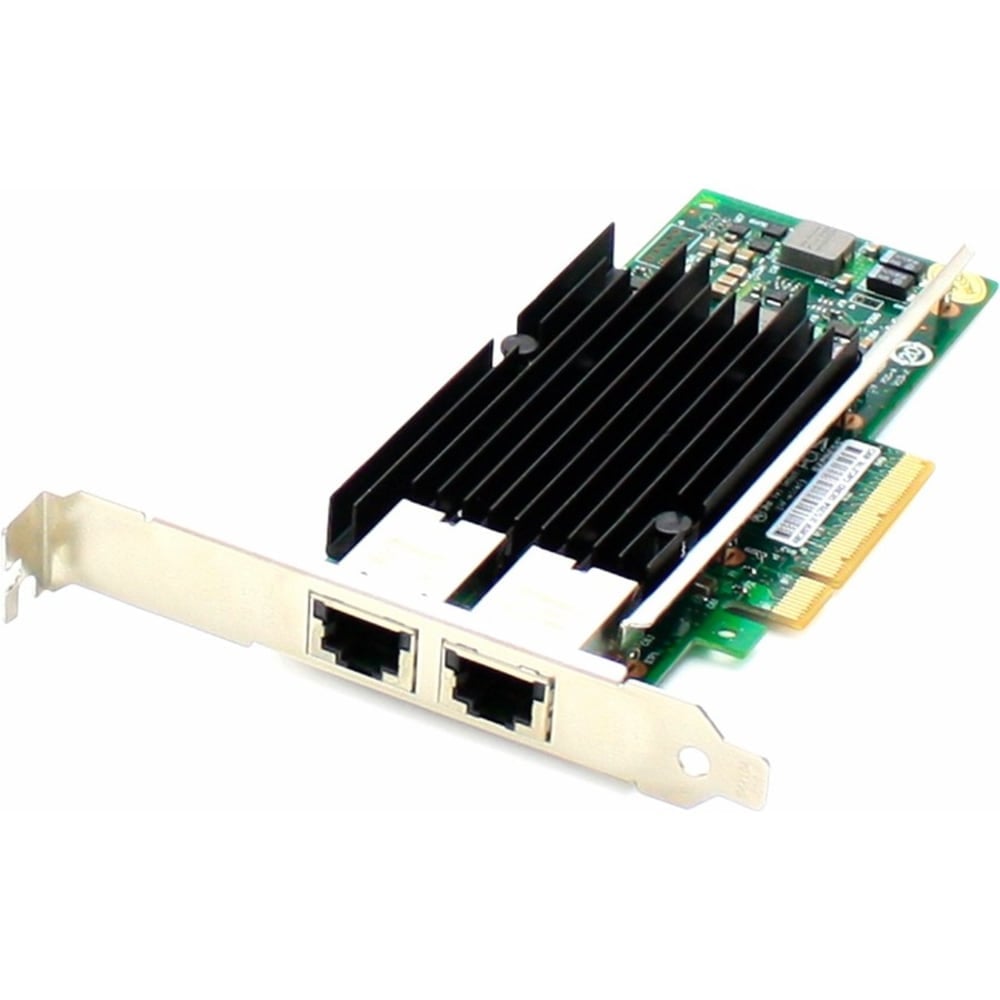 AddOn IBM 49Y7970 Comparable Dual RJ-45 Port PCIe NIC - Network adapter - PCIe x8 - 10Gb Ethernet x 2 - for Lenovo System x3100 M5; x3250 M4; x35XX M4; x3650 M4 HD; x36XX M3; x3850 X6; x3950 X6 MPN:49Y7970-AO