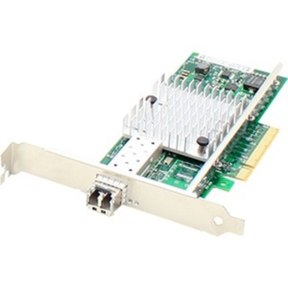 AddOn Intel E10G41BFLR Comparable PCIe NIC - Network adapter - PCIe x8 - 10GBase-LR x 1 MPN:E10G41BFLR-AO