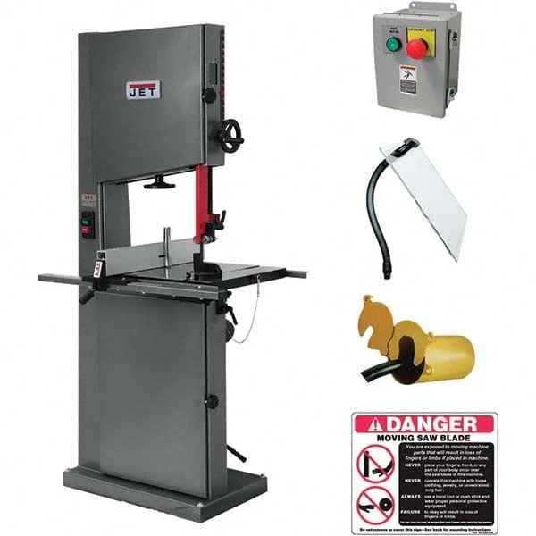 Vertical Bandsaw: Step Pulley Drive, 12