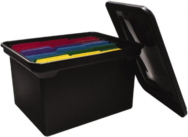 1 Compartment, 14-1/8 Inch Wide x 18 Inch Deep x 10-3/4 Inch High, Portable File Box MPN:AVT34052