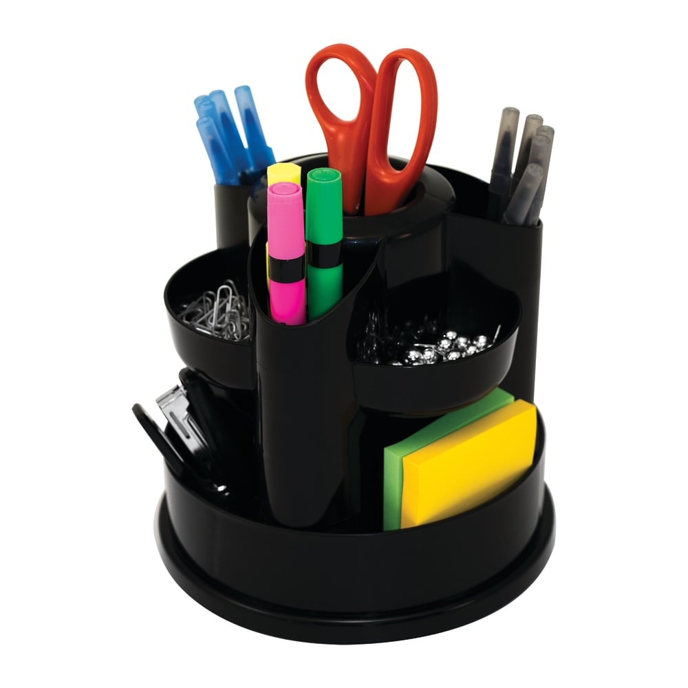 Innovative Storage Designs Desktop Organizer, 10 Compartments, Black (Min Order Qty 8) MPN:65442