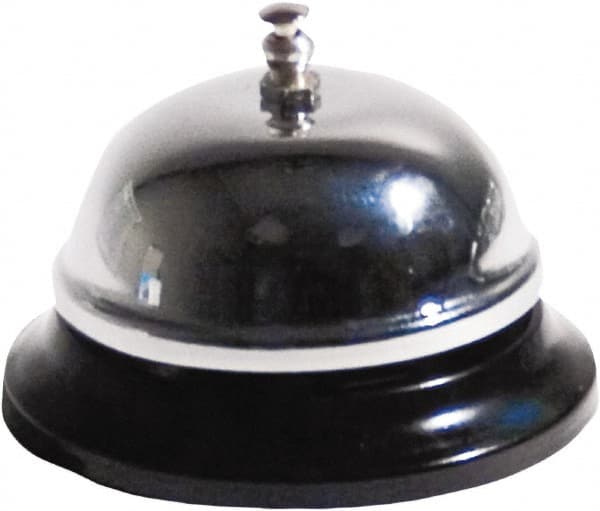 Desktop Kits, Organizer Type: Desktop Call Bell , Color: Black , Material: Steel , Overall Depth: 3.38 , Overall Width: 3.38  MPN:UNV10000