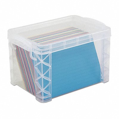 Box Index Card 4X6 Clear MPN:40305