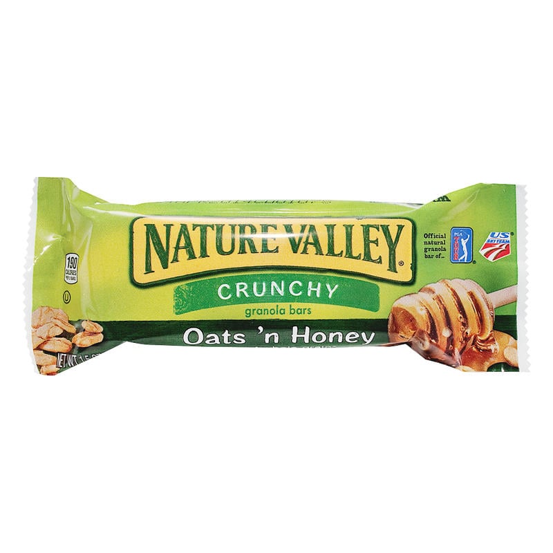 Nature Valley Granola Bars, Oats N Honey, 1.5 Oz, Box Of 18 (Min Order Qty 3) MPN:SN3353