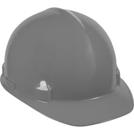 Jackson Safety® SC-6 Cap Style Hard Hat 4-Point Ratchet Suspension Gray Pack of 12 14842