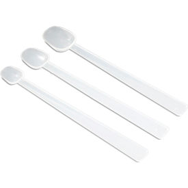 SP Bel-Art Earth-Friendly Long Handle Sampling Spoon 1.25ml ( 1/4 tsp) PLA Resin 10Pk 369401000