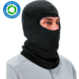 Ergodyne® N-Ferno® 6821-ECO Recycled Balaclava Face Mask One Size Black 16858