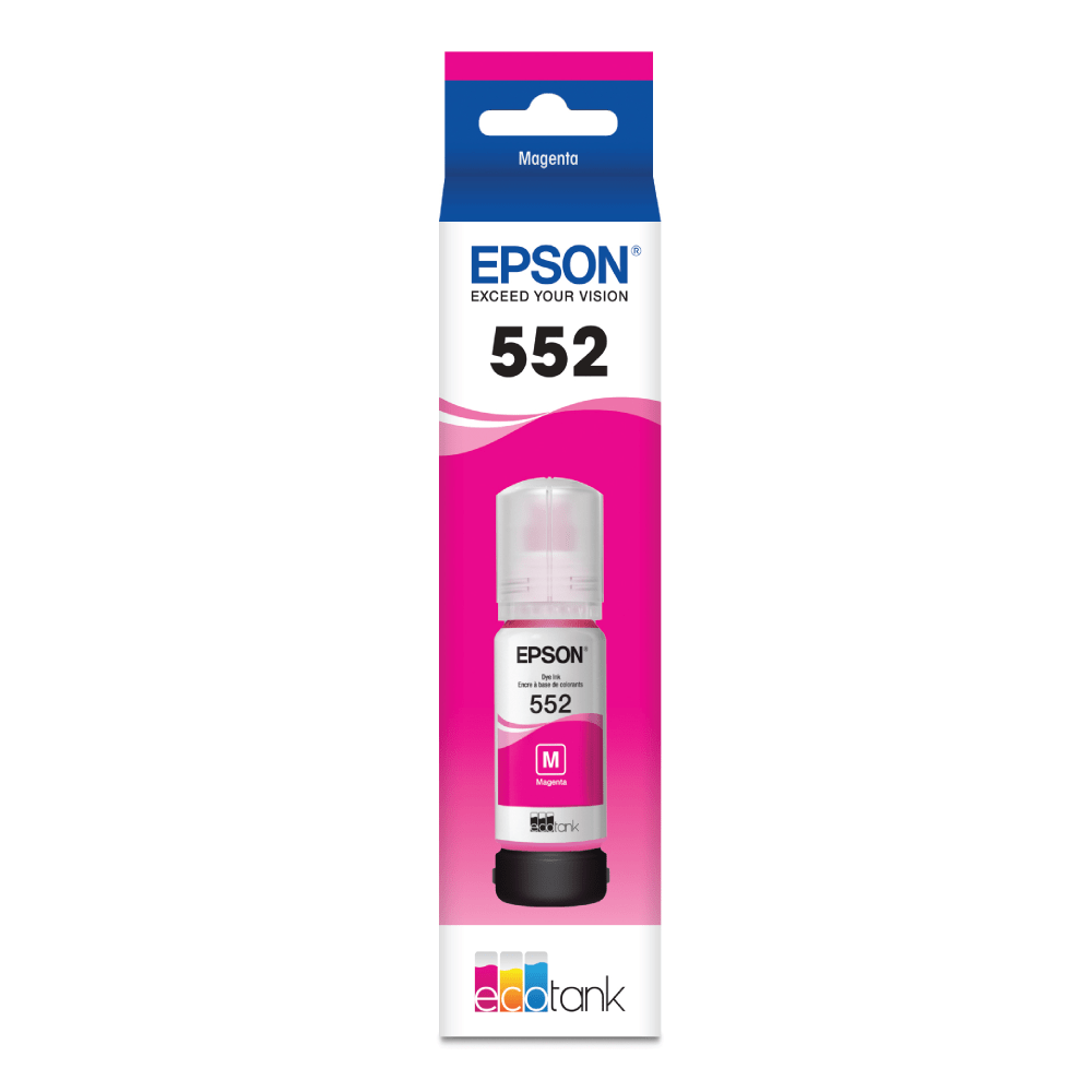 Epson 552 Claria ET Premium Magenta High-Yield Ink Bottle, T552320-S (Min Order Qty 3) MPN:T552320-S