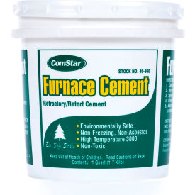 Furnace Cement™ Refractory / Retort Cement 1 Qt. - Pkg Qty 12 40-360